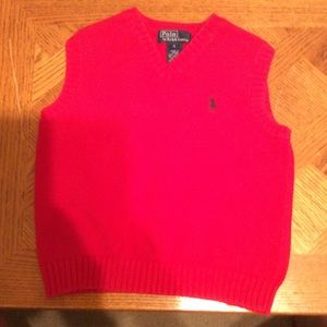 Boys size 5 Polo vest
